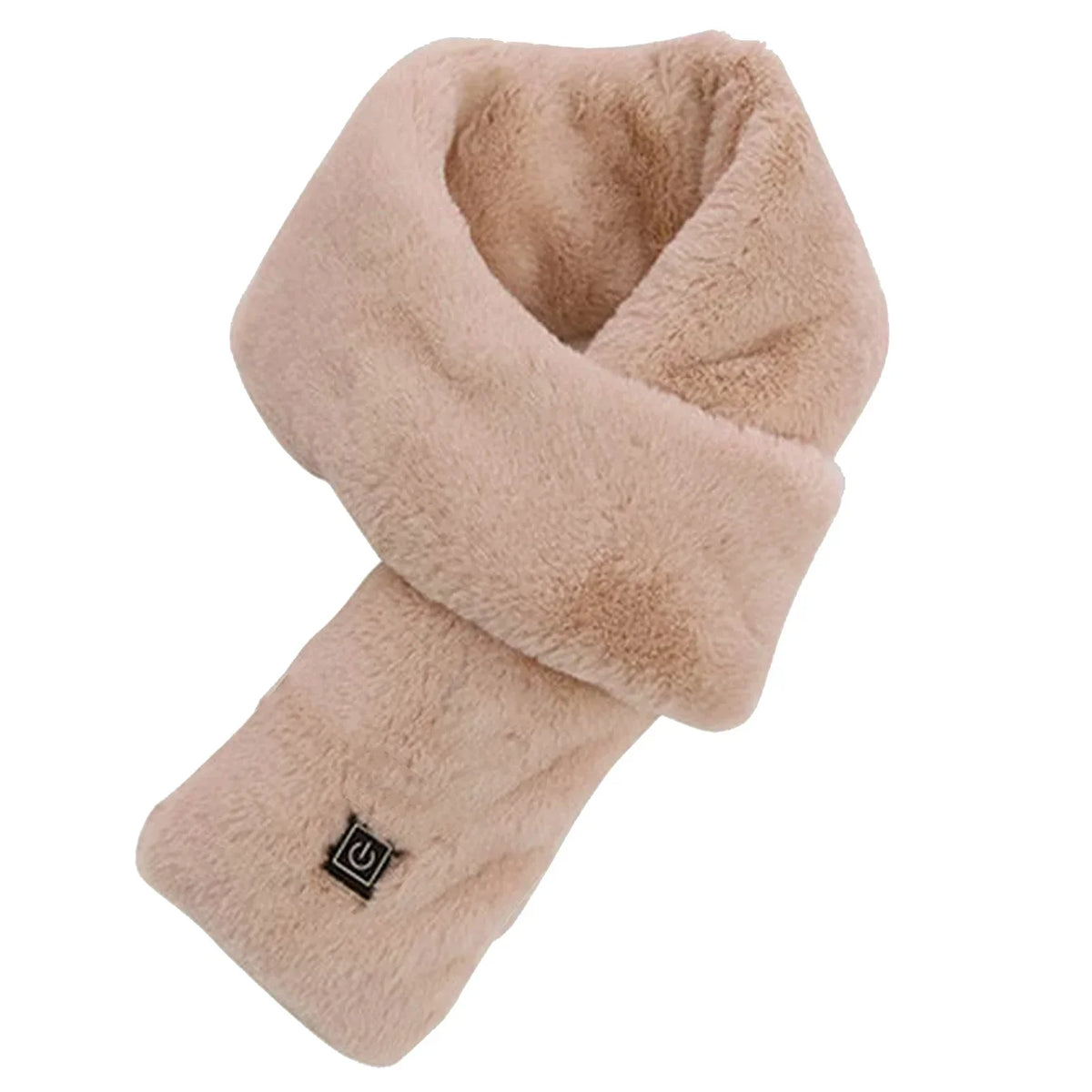 Écharpe chauffante beige