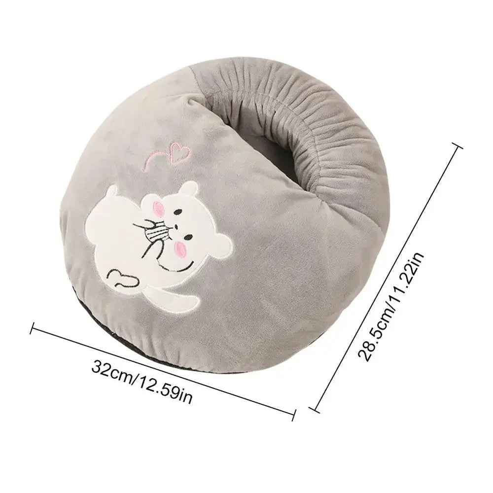 Chauffe-pieds Souris grise