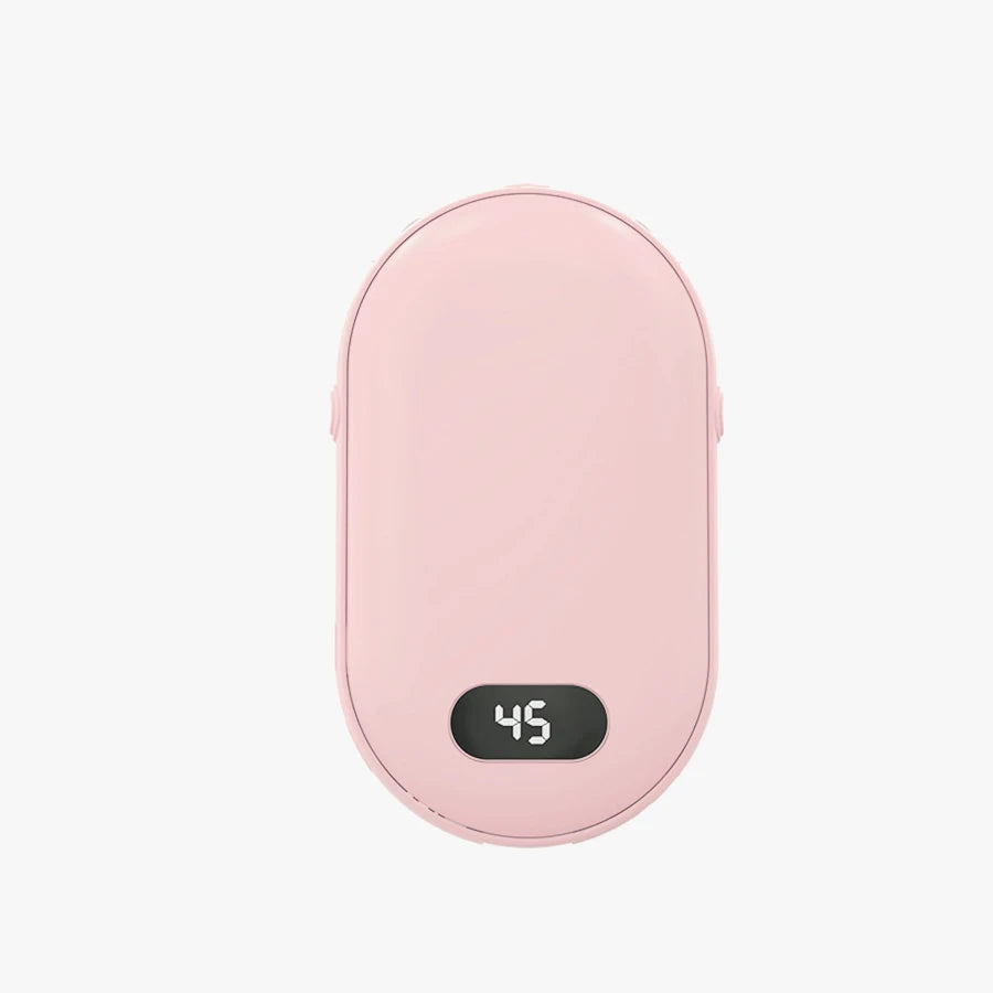 Chauffe-mains de poche rose poudré